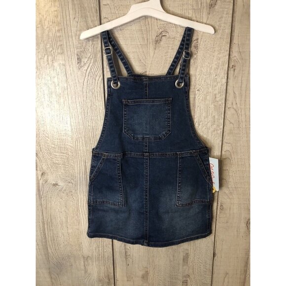 Cat & Jack Other - Girl s Cat & Jack Blue Jean Denim Jumper Dress Size XS (4/5). D18